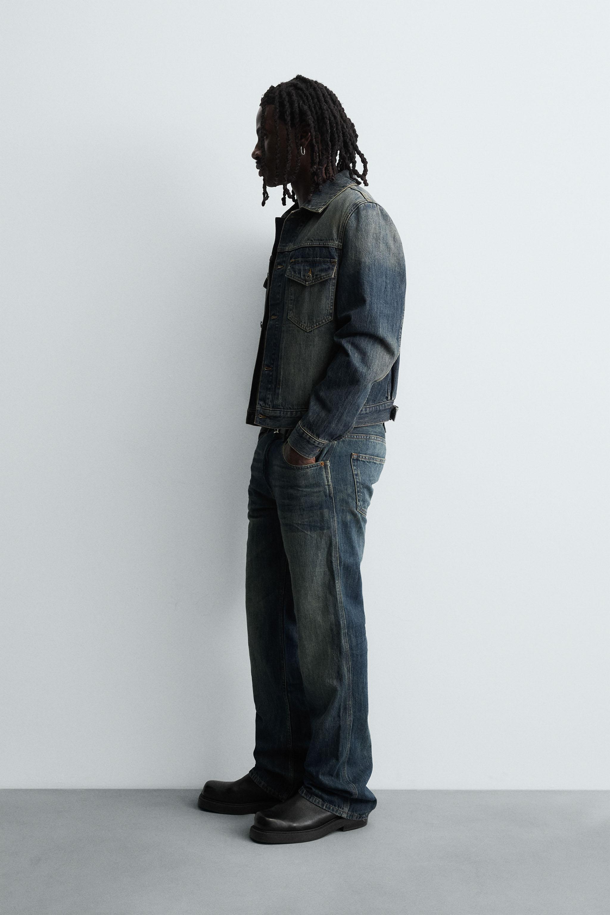 CROPPED FIT DENIM JACKET